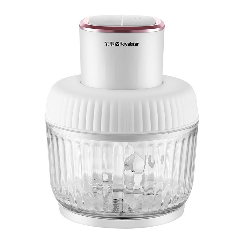 荣事达RS-JR3035绞肉机2.2L容量 可绞肉绞菜打蒜一键操作