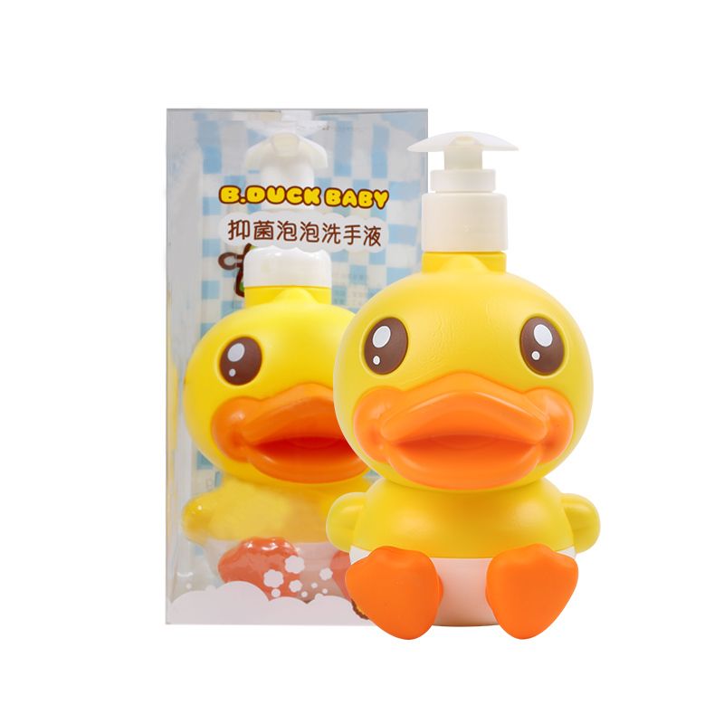 CROCO baby鳄鱼宝宝B.DUCK小黄鸭婴儿童抑菌泡泡洗手液300g 防御病毒清爽留香