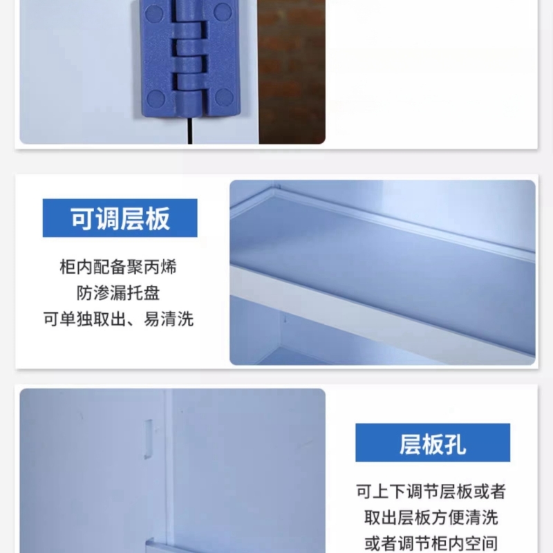 赛颐盛pp酸碱柜4加仑台高清大图