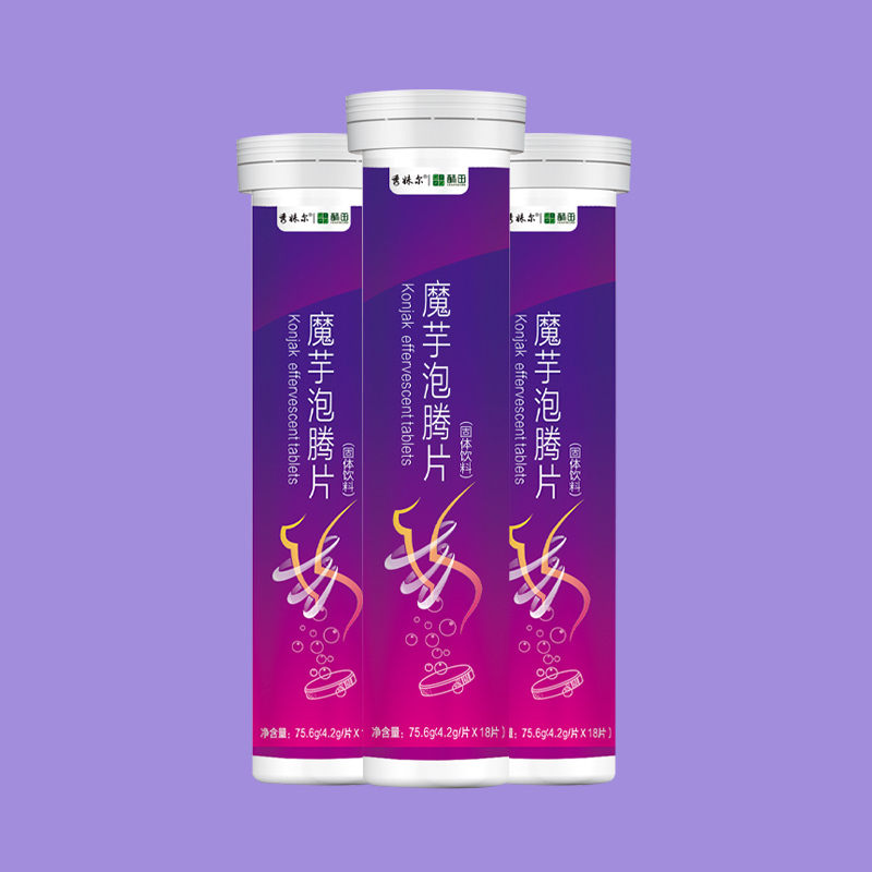 秀妹尔 魔芋泡腾片(固体饮料)75.6g/瓶