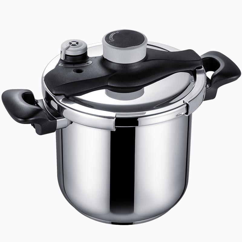 铂帝斯BODEUX 金星2号不锈钢压力锅22CM-8L炉灶通用