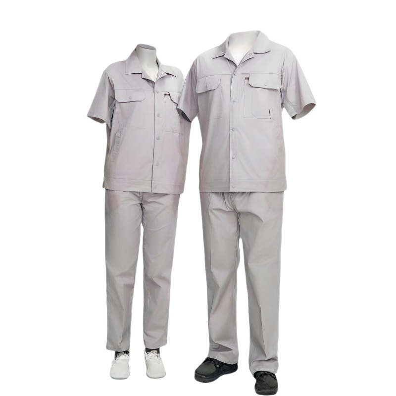 珂攸洋劳保短袖工作服套