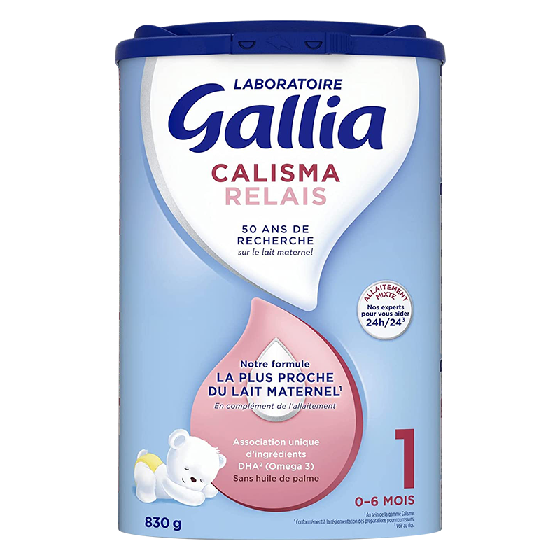 法国进口 佳丽雅Gallia 红罐 1段奶粉 婴儿奶粉0-6个月830g*6罐装高清大图