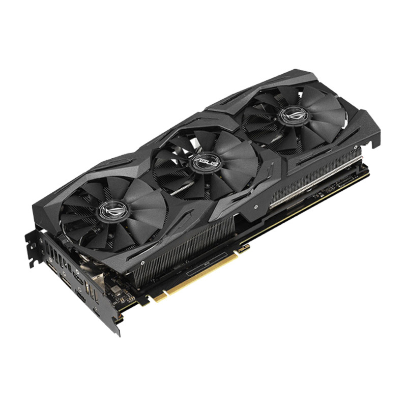 攀升华硕rog猛禽rtx2070super8g全新图灵显卡台式机显卡电脑吃鸡游戏