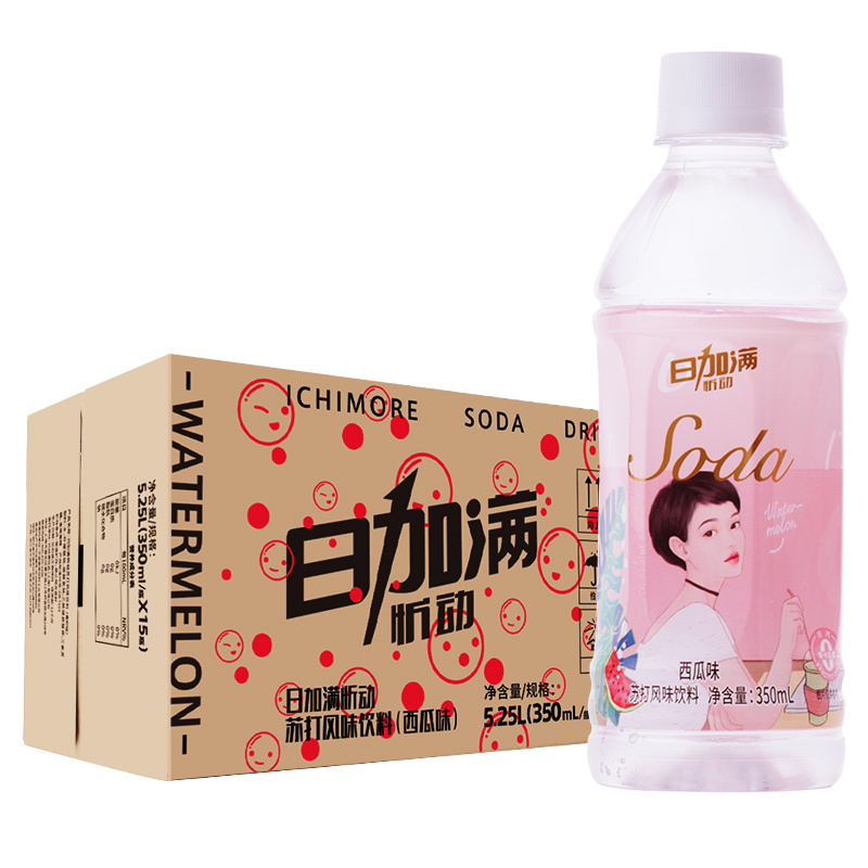 [苏宁易购]日加满忻动苏打风味饮料(西瓜味)
