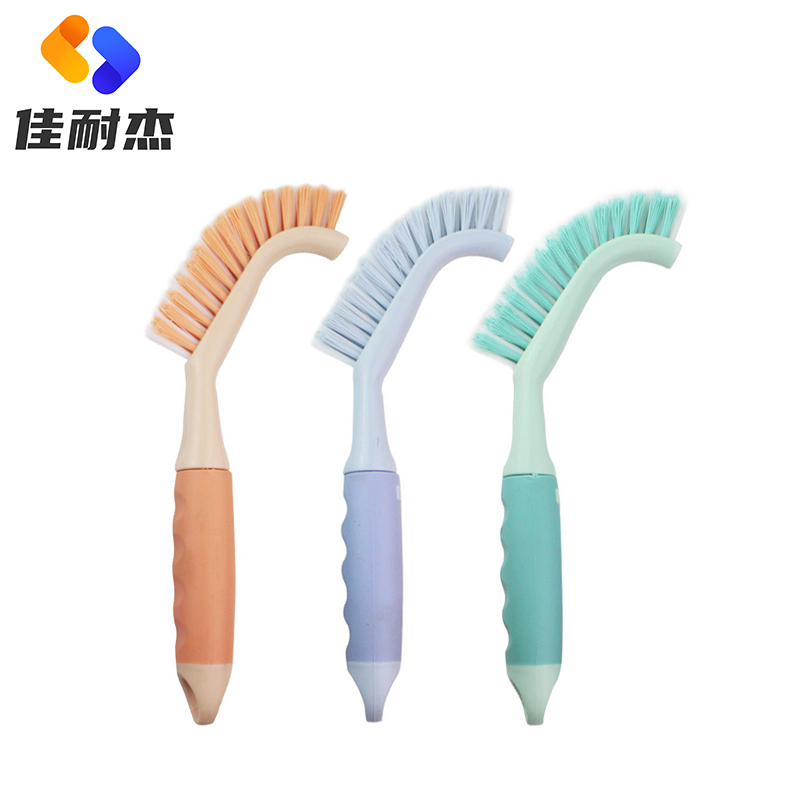 佳耐杰 缝隙刷硬毛刷长柄多用清洁刷 磨尖毛峰/把