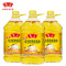 鲁花食用植物调和油5L*3(大豆香)粮油 食用油 礼品 家用炒菜 植物油 营养健康轻食 送礼佳品 物理压榨 香浓味美团购