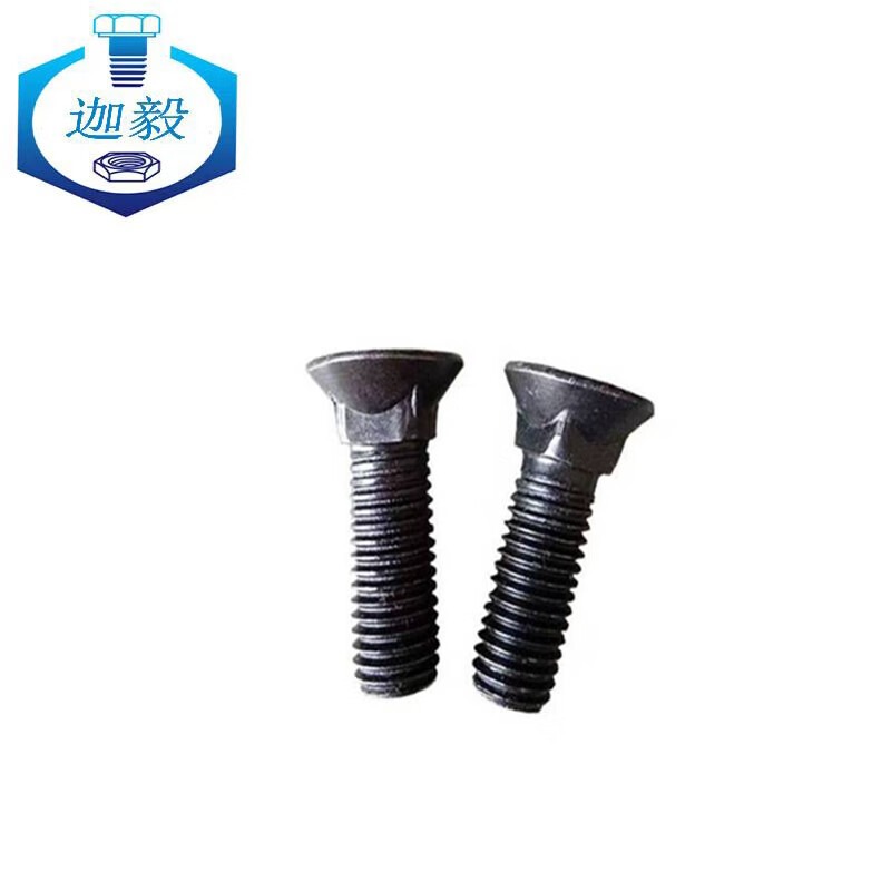 迦毅沉头方颈螺栓M12×130mm个高清大图