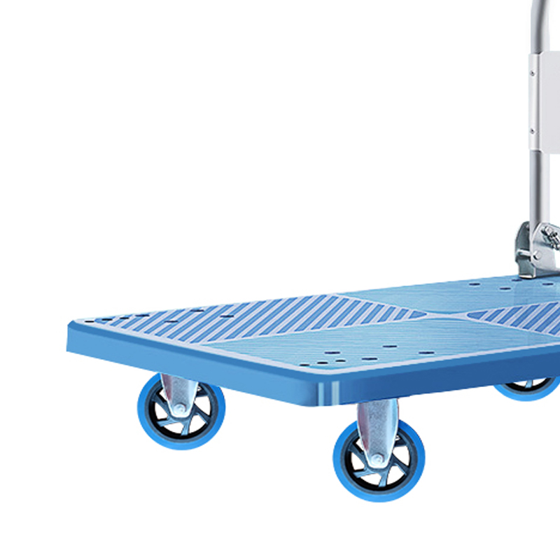 苏识 640*1060mm-蓝色 微静yin载重500kg 折叠手推车 1.00 辆/个 (计价单位:个) 蓝色高清大图