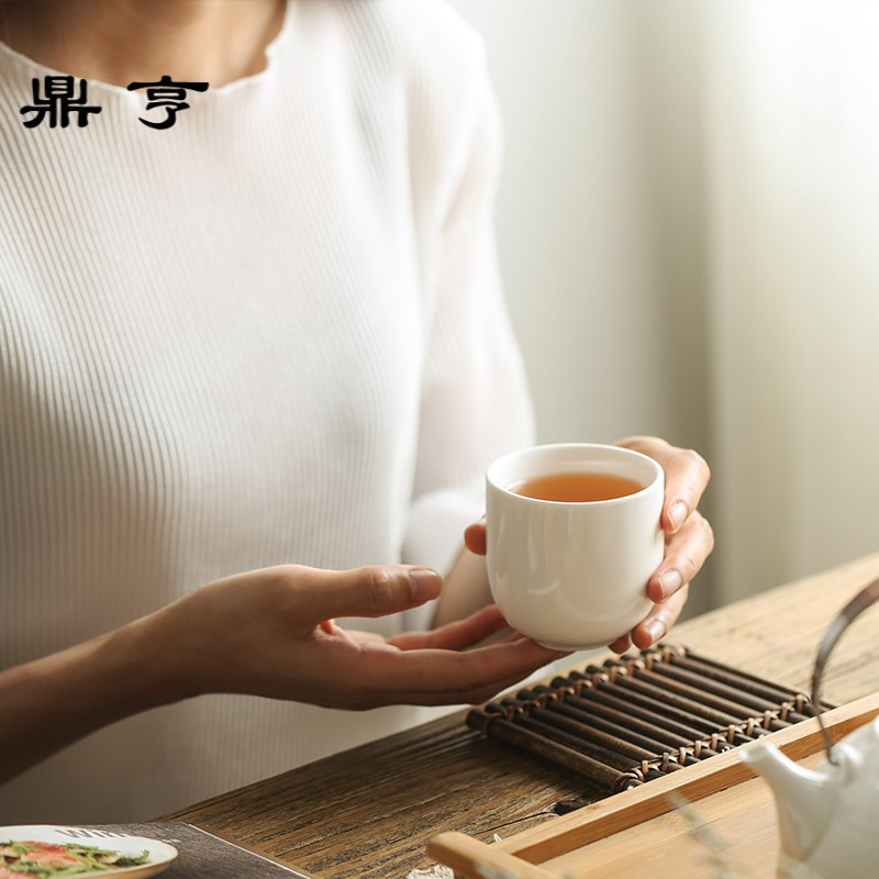 鼎亨北欧简约陶瓷凉白开冷水壶水杯组合水壶配托盘茶壶杯套装餐厅