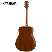 YAMAHA雅马哈FG820BS单板民谣吉它木吉他jita桃花芯背侧板棕色渐变41英寸
