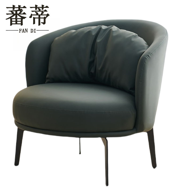蕃蒂沙发椅绿色把高清大图