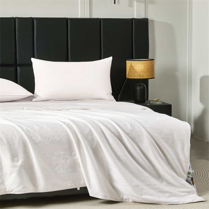 怡莲天然蚕丝被YL-Z605野生柞蚕丝空调被200*230CM净填充350克高清大图