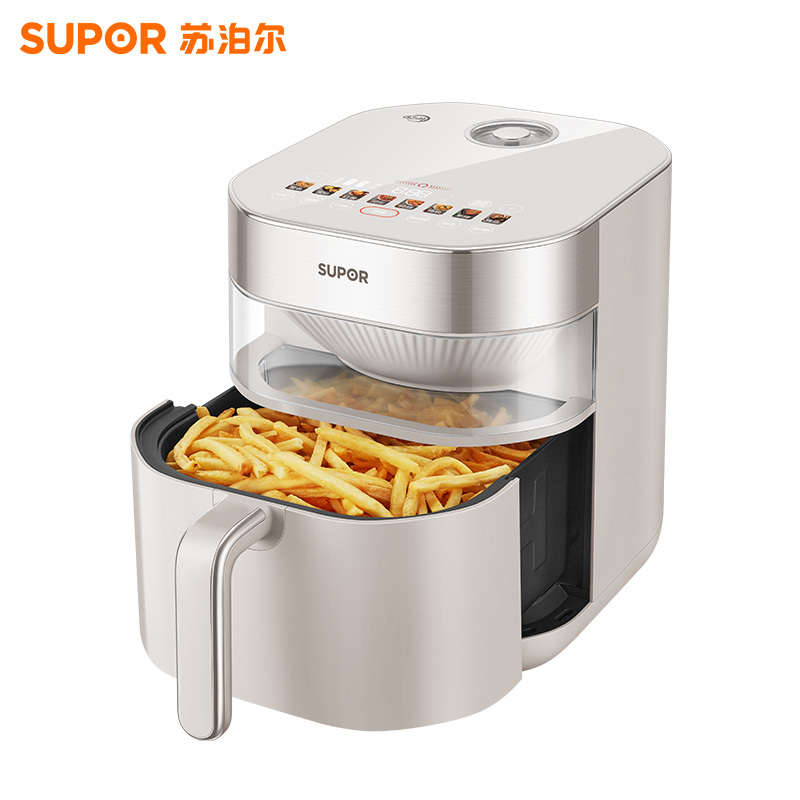 苏泊尔(SUPOR)空气炸锅7L家用多功能远红外双热源加热SD锁嫩炸烤箱一体易清洗空炸KD70YQ889高清大图