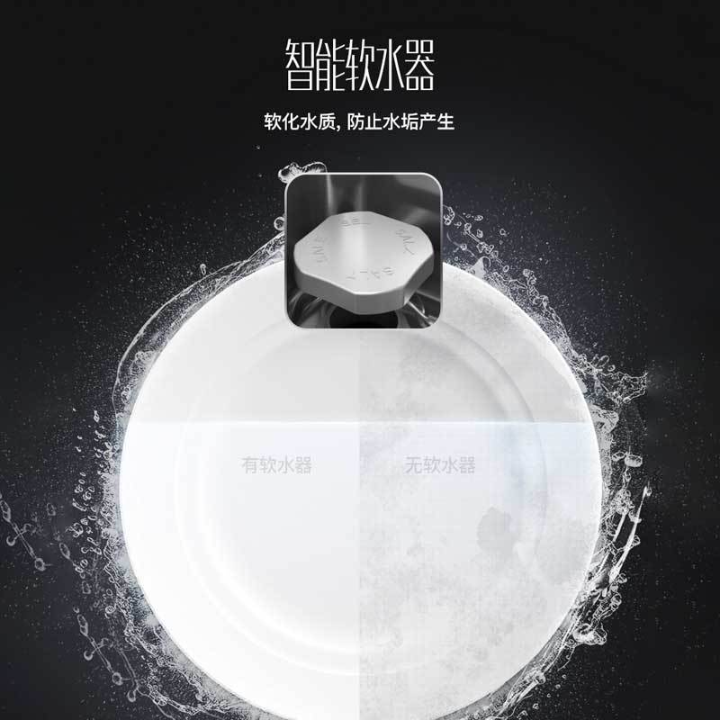 华帝(vatti)4套水槽一体洗碗机果蔬洗净去农残立体热风烘干抑菌秒变双水槽专利三层精滤系统全自动三合一家用刷碗机W2