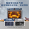 美的(Midea)石墨烯免预热 顶部热风风炉家用智能空气炸电烤箱 35L搪瓷内胆 PT3520W-G 初见P30系列