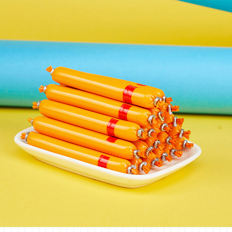 力诚鳕鱼肠芝士味80g深海鱼肠儿童婴幼儿宝宝辅食零食食谱即食