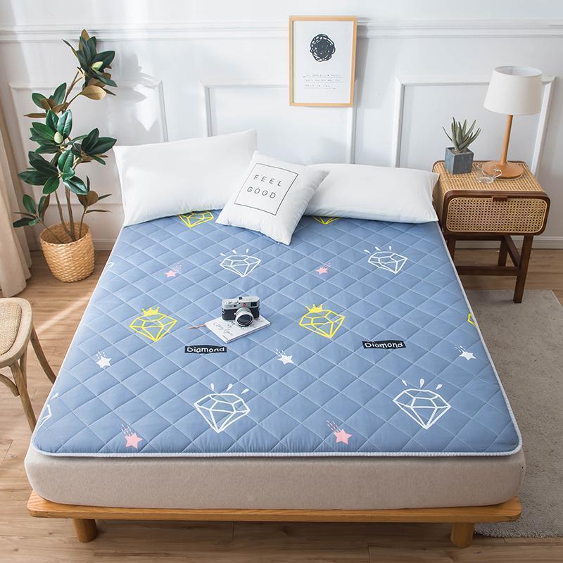 美帮汇床垫软垫家用薄款海绵床垫榻榻米垫子床垫被褥子1.5m1.8米 4号颜色 1.8*2.0m