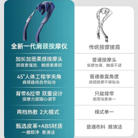飞利浦肩颈按摩仪颈椎腰部背部肩膀脖子斜方肌披肩神器礼物PPM3204N
