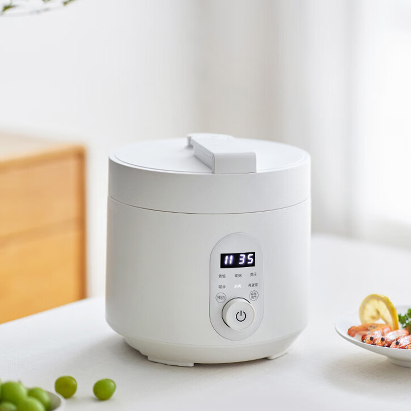 OLAYKS YBW3001B 电压力锅 3L 单胆 陶瓷白高清大图