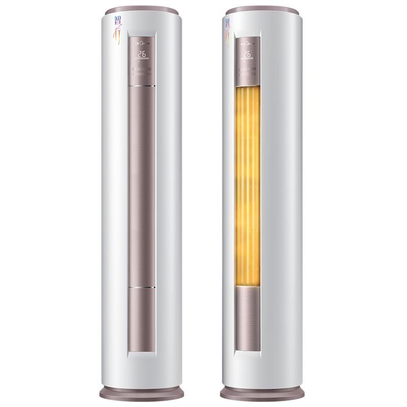 美的(Midea)智行3匹 3级能效定频家用速冷暖圆柱式柜机空调 KFR-72LW/DY-YA400(D3)