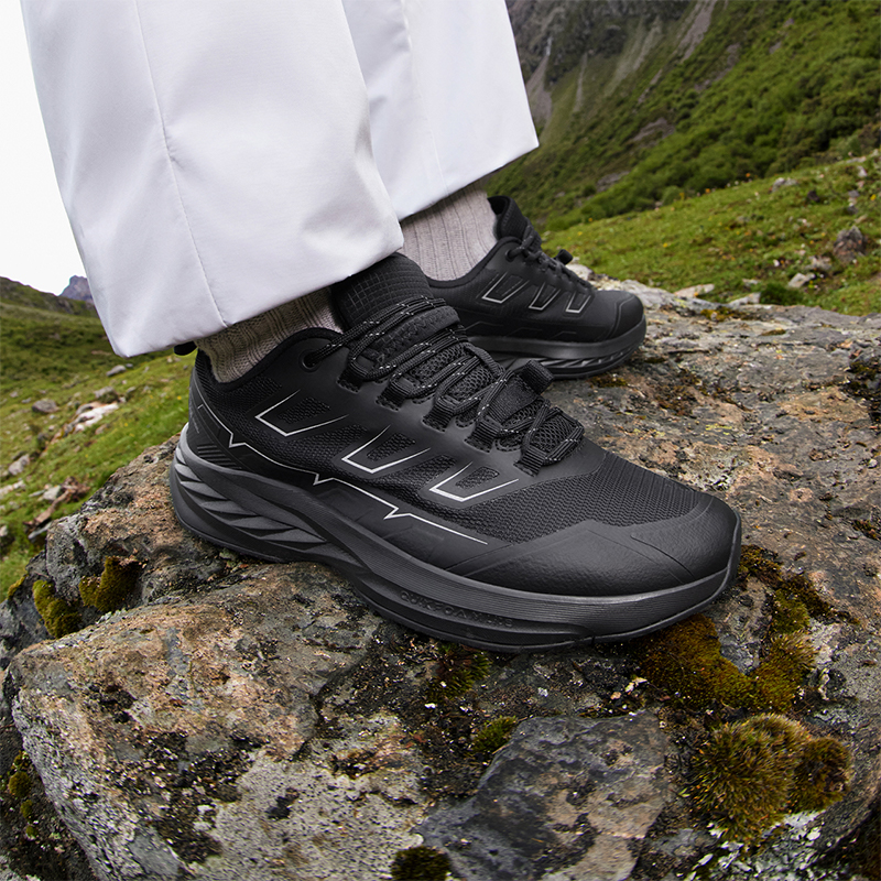 旷野丨361°户外运动鞋新款防滑耐磨越野跑鞋减震跑步鞋登山鞋男高清大图