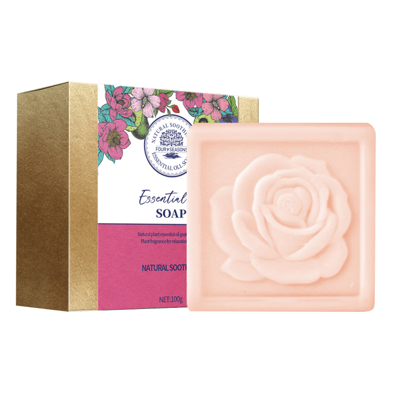 裕金源 乳木果玫瑰精油润肤香皂 100g高清大图