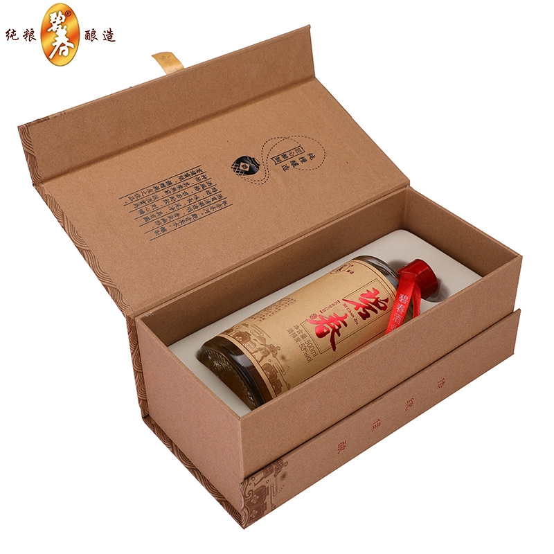 贵州碧春酒业18酱香型白酒坤沙老酒53度纯粮食陈酿窖藏酒收藏酒500ml精美卡盒装高清大图