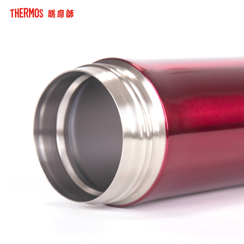 膳魔师不锈钢保温杯TCMA-400BGD 红色 400ML 时尚轻便 /304不锈钢/THERMOS 通用