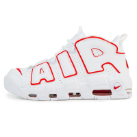 耐克NIKE【美国直邮】男鞋大AIR MORE UP TEMPO中帮耐磨橡胶底皮蓬复刻版男子气垫篮球鞋