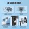 美的(Midea)电风扇家用落地扇7叶大风力立式升降卧室摇头节能循环通风大风量学生风扇宿舍[机械强劲飓风]SAF35MA