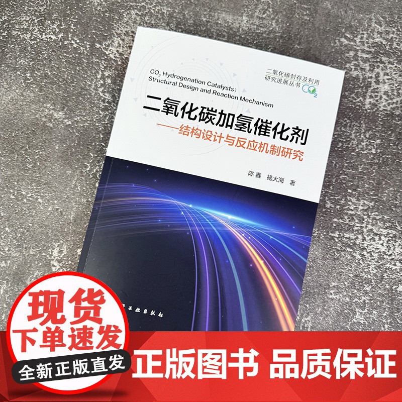 二氧化碳加氢催化剂 结构设计与反应机制研究 二氧化碳封存及利用研究进展丛书 二氧化碳能源利用技术 催化剂设计领域科研参考高清大图