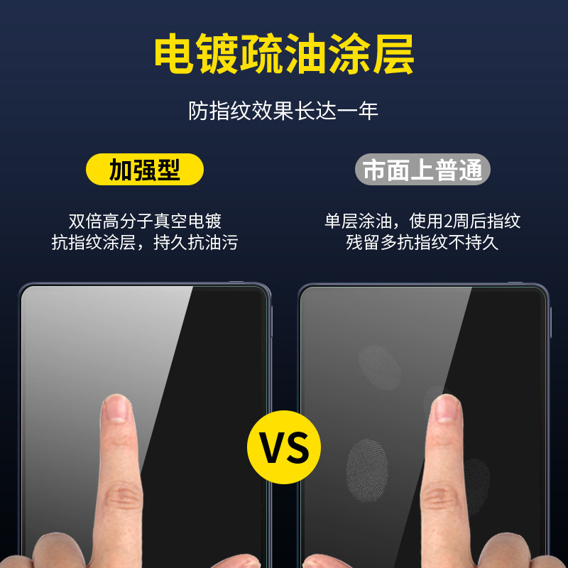 智美环球 适用ipad11钢化膜全屏高清11代抗蓝光保护膜 新9D全屏防爆[高清防指纹]2片高清大图