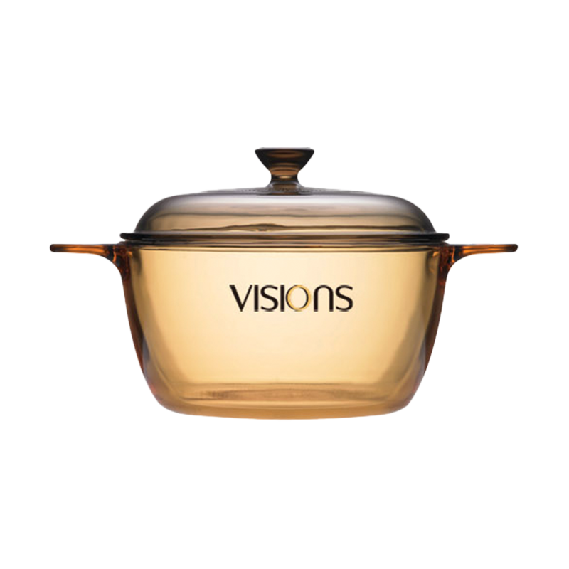 康宁VISIONS 晶彩系列 透明锅1.5L黄盒
