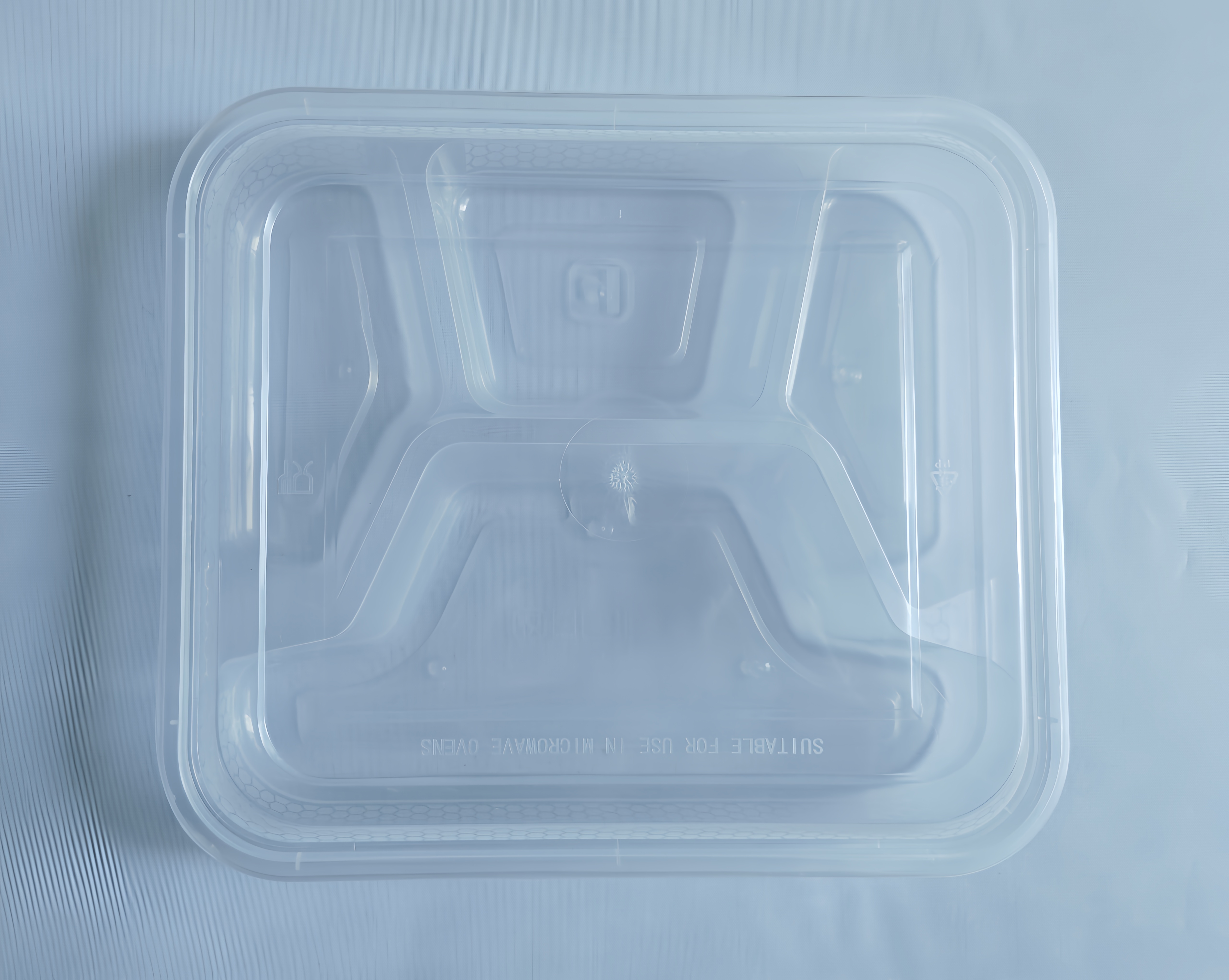 鸿泽一次性餐盒三格 箱高清大图