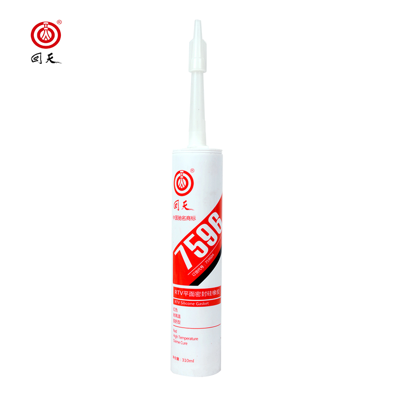 回天 RTV有机硅平面密封胶7596红色耐高温 310ml/塑料筒 支高清大图