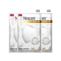 3M口罩耐适康舒适口罩细菌过滤效率≥95%