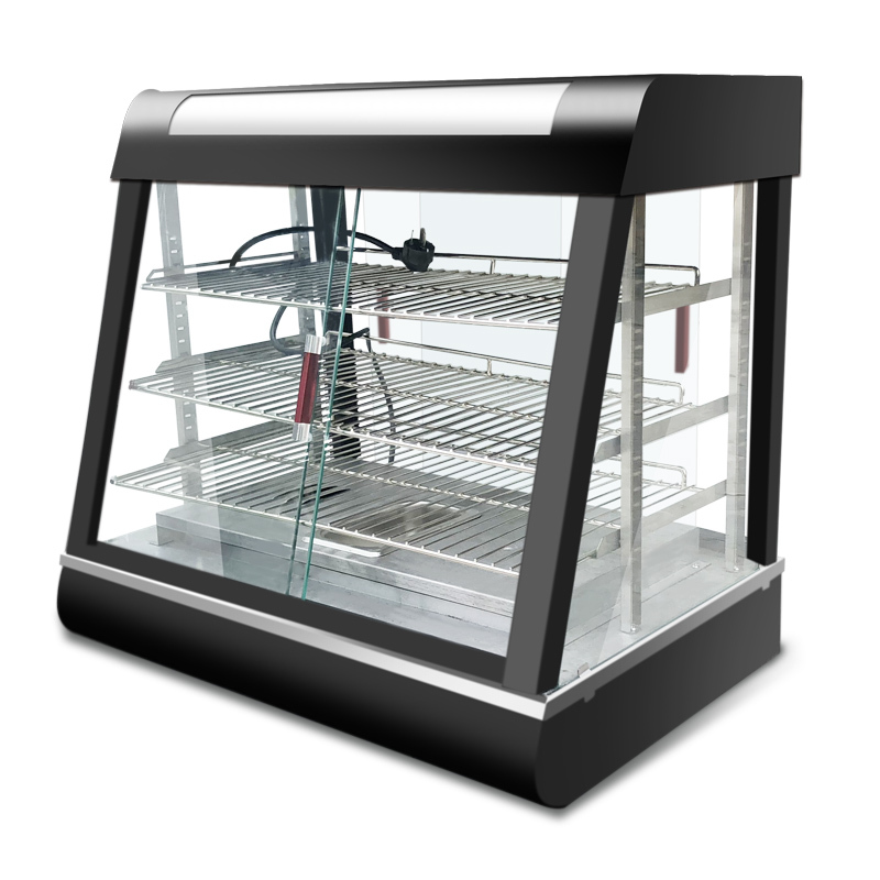恒温保温展示柜商用台式加热汉堡熟食保温箱食品展示柜
