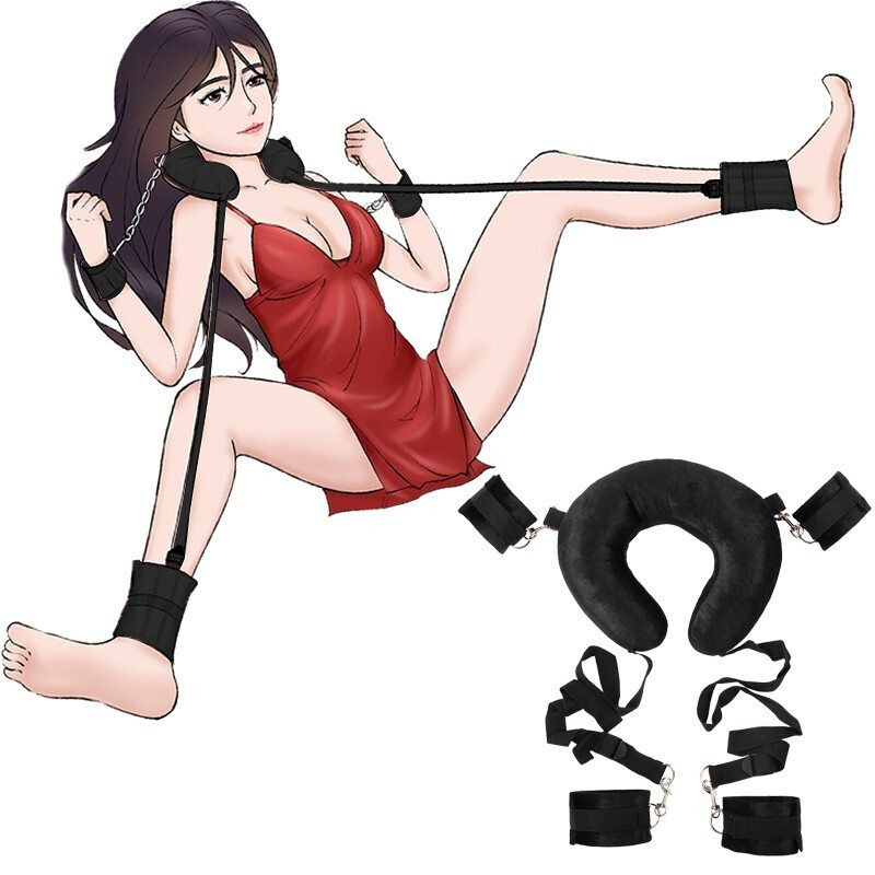 久爱 分腿器分腿枕分腿带捆绑绳sm女性床上束缚带男女用情趣用品sm