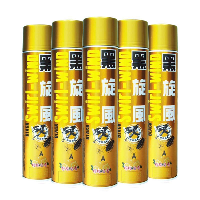 柠檬清香型700ml 黑旋风 杀虫剂喷雾蟑螂药家用灭蟑螂苍蝇蚊子柠檬