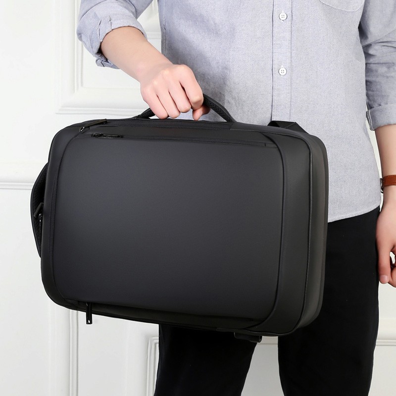 三极户外(Tri-Polar)TP2037商务双肩包男女多功能旅行背包电脑包防水学生书包高清大图