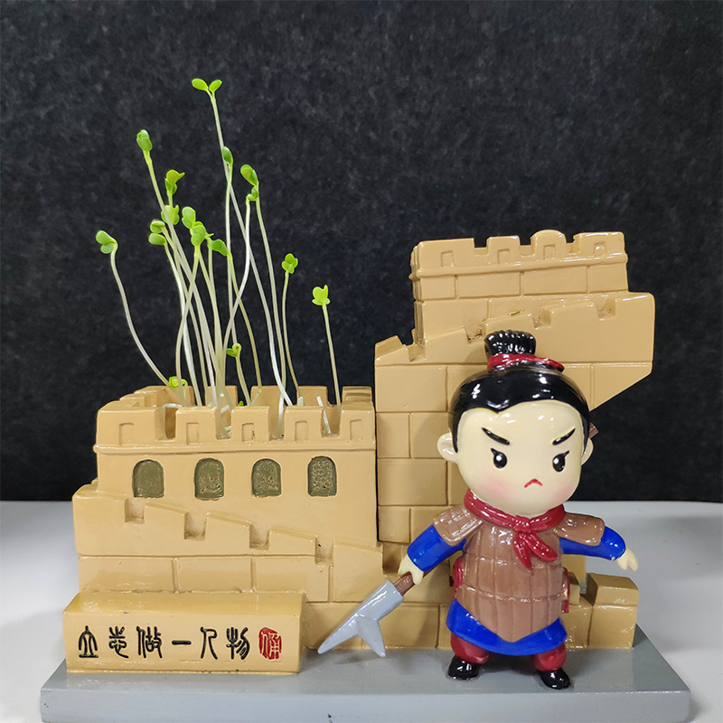 元景 兵马俑秦小聪笔筒 (线下)