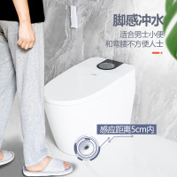 藤谷/TUNGO 全自动智能马桶一体式即热式冲洗无水压限制电动遥控家用坐便器连体式虹吸座便器