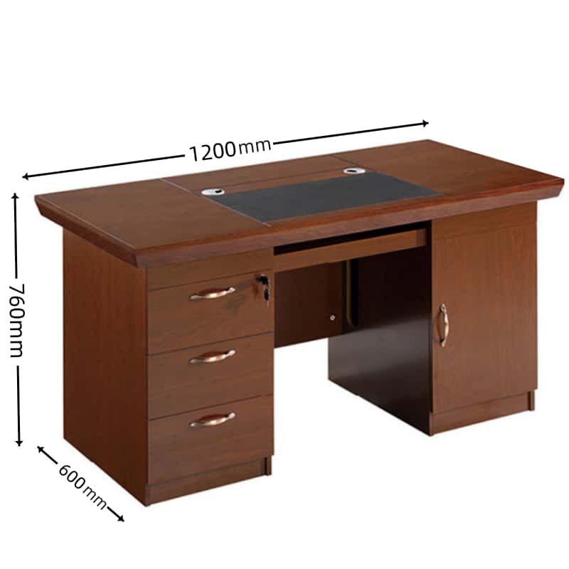 鑫木樽 办公桌 1.2m张高清大图