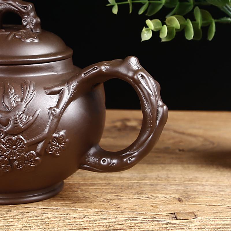 家柏饰(CORATED)紫砂壶大容量大号泡茶茶壶手工陶瓷单壶家用茶具花茶壶杯套装高清大图