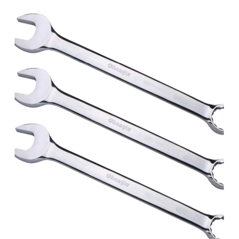 长鹿镜面两用扳手 36mm 把高清大图