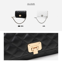 CAMILA&KORALI旗舰店小ck女包包新款网红2021春夏精品菱格包斜挎包链条包流行百搭潮