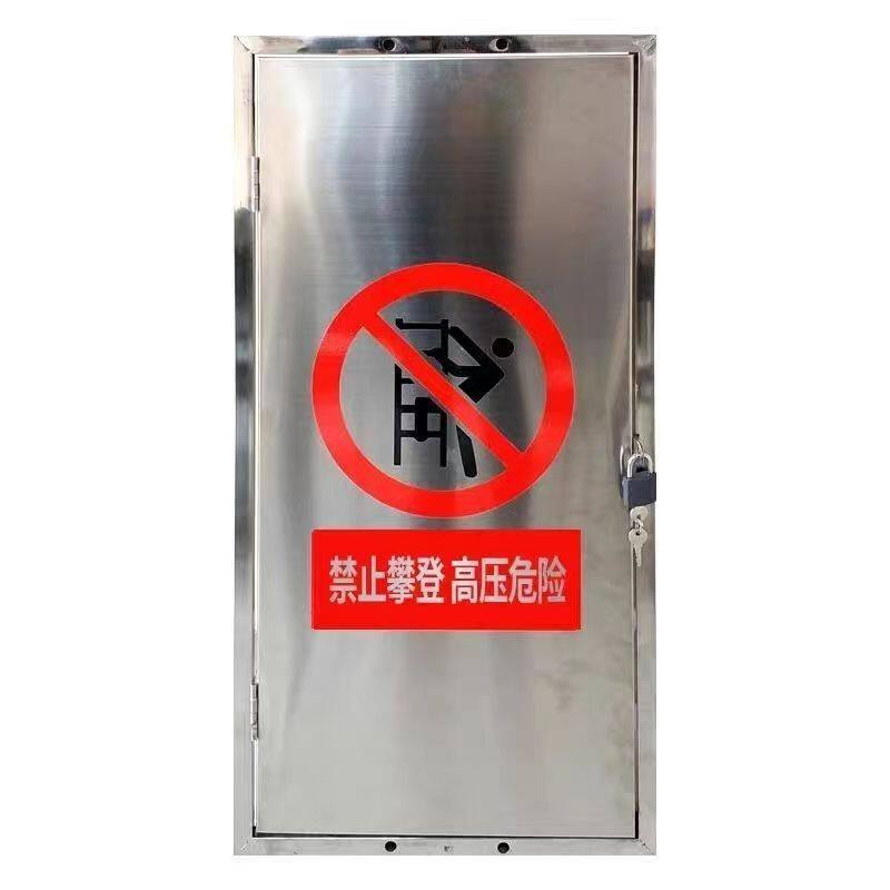 爬梯门定制材质:2mm不锈钢50*50CM 四周不锈钢方管:3.0cm高清大图