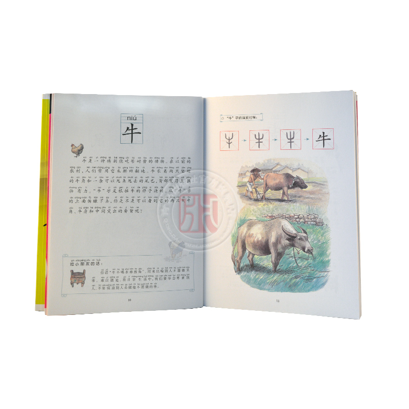 [正版]有故事的汉字认识自我篇 彩图注音版邱昭瑜编著 儿童图书认识汉字让孩子爱上学习故事书课外阅读 书籍高清大图