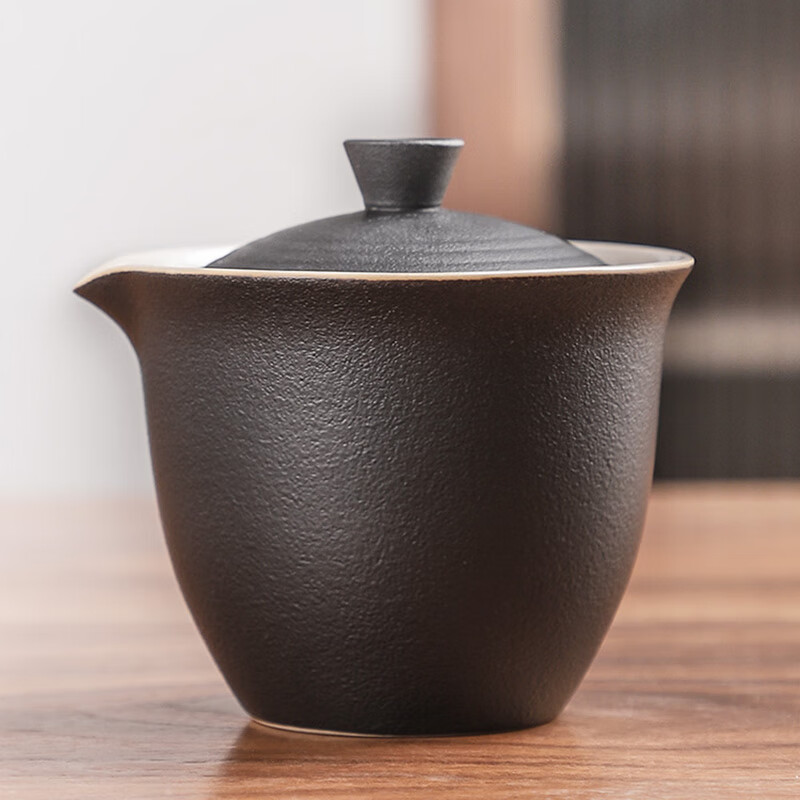 旅行茶具套装快客杯便携式茶具户外泡茶杯一人茶壶 [精选款]青色路游4件套高清大图